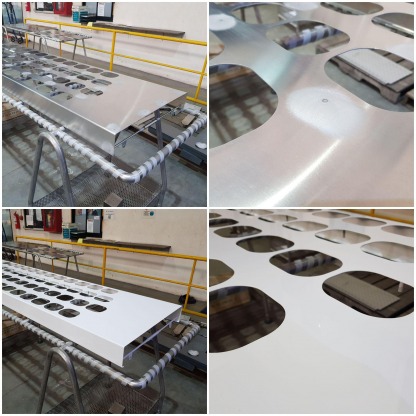 ตัดแต่งงานโลหะเเละทำสี - รับปั๊มและตัดโลหะ ไอน็อคซ์เมคเทค 